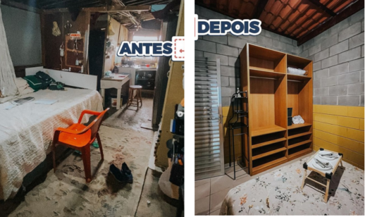 Entrega da primeira casa com MDF doado pela empresa - ASPERBRAS